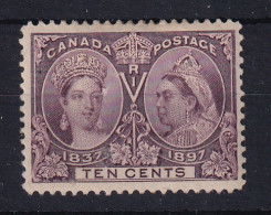 Canada: 1897   QV - Double Head   SG131    10c      MH - Nuevos