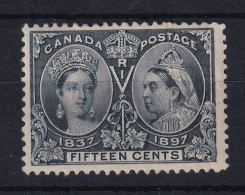 Canada: 1897   QV - Double Head   SG132    15c      MH - Ongebruikt