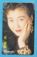 Japan Telefonkarte Japon Télécarte Phonecard -  Girl Frau Women Femme - Personnages