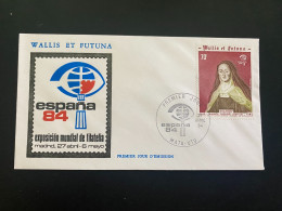 Enveloppe 1er Jour "Espana 84 - Exposition Philatélique Internationale" 27/04/1984 - 318 - Wallis Et Futuna - FDC