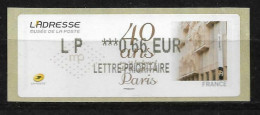 LISA LP 0,66 € - 40 Ans Au Boulevard De Vaugirard à Paris - Musée De La Poste - 2010-... Illustrated Franking Labels