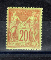 France N°96 Neuf Avec Trace De Charnière, Cote : 75 Euros. Port Offert. - 1876-1898 Sage (Tipo II)
