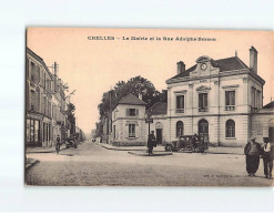 CHELLES : La Mairie Et La Rue Adolphe Besson - Très Bon état - Chelles