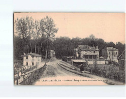 CHAVILLE - VELIZY : Route De L'Etang Saint-Denis Et L'Entrée Dans La Forêt - Très Bon état - Chaville