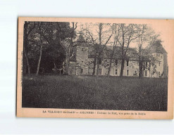 LA VILLEDIEU DU CLAIN : Château Du Fort, Vue Prise De La Mairie - Très Bon état - La Villedieu Du Clain