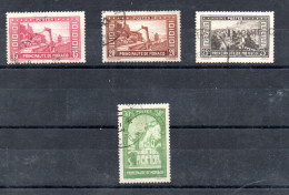 MONACO -- MONTE CARLO -- Lot De 4 Timbres Oblitérés -- Vues De La Principauté - Used Stamps