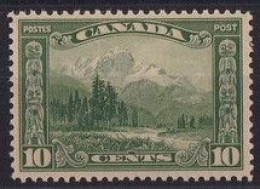 Canada 1928 MH Sc #155*  10c Mount Hurd - Unused Stamps