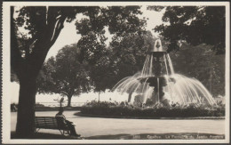 La Fontaine Du Jardin Anglais, Genève, C.1930s - Jaeger Photo CPSM - Genève
