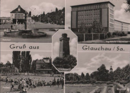 52743 - Glauchau - U.a. Bahnhof - 1961 - Glauchau