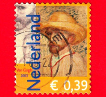 OLANDA - Nederland - Usato - 2003 - 150 Anni Della Nascita Di Vincent Van Gogh, Pittore - Autoritratto - 0.39 - Gebraucht