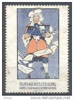 Werbemarke Cinderella Poster Stamp Büro Ausstellung Prag #62 - Vignetten (Erinnophilie)