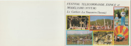 TGV ILL 73 . Festival Télécommande, Espace Et Modélisme . Le Corbier . La Toussuire . Dépliant . - Demonstrations