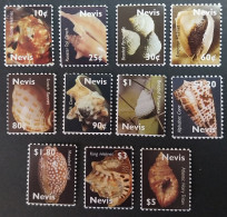 Coquillages Shells // Série Complète Neuve ** MNH ; Nevis YT 1927/1937 (2007) Cote 16 € - Coquillages