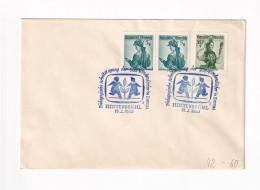 E6004) HINTERBRÜHL Kuvert Sonderstempel Trachten 18.2.1960 - Pädagogische Arbeitstagung Der SOS Kinderdörfer Europa - Other & Unclassified