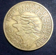 Cameroun, 5 Francs, 1970, Paris, TTB, Bronze-Aluminium, KM:10, Perfect, Agouz - Kameroen