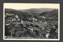 Trois Ponts Panorama Dans Le Lointain Panorama De La Cascade De Coo Photo Carte Htje - Trois-Ponts