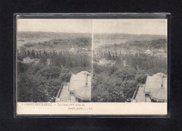 (25/03/24) TURQUIE-CPA CONSTANTINOPLE - CARTE STEREO - Türkei