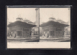 (25/03/24) TURQUIE-CPA CONSTANTINOPLE - CARTE STEREO - Turquia