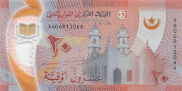 Mauritania 20 Ouguiya 2020 Unc Polymer Pn 22 - Mauritanië