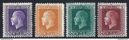 1915-22 NEW ZEALAND - Yv. N. 149-153-155-157 MLH/* - Other & Unclassified