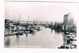 UK-4109  SHARPNESS : The Docks And Severn Bridge - Autres & Non Classés