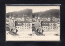 (25/03/24) AUTRICHE-CPA TYROL - SALZBURG - CARTE STEREO - Andere & Zonder Classificatie