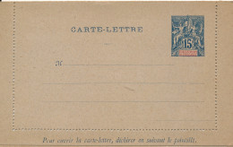 Etablisements De L'oceanie       Carte Lettre Entier Postal - Briefe U. Dokumente