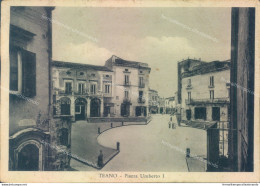 T317 Cartolina Teano  Piazza Umberto I Provincia Di Caserta - Caserta