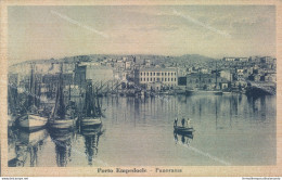 T119 Cartolina Porto Empedocle 1941 Panorama Provincia Di Agrigento - Agrigento
