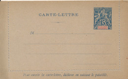 Guadeloupe      Carte Lettre Entier Postal - Cartas & Documentos