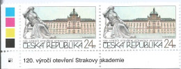 ** 918 Czech Republic The 120th Anniversary Of The Opening Of Straka's Academy 2017 - Ongebruikt