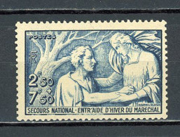 FRANCE - POUR LE SECOURS NATIONAL - N° Yvert 498** - Nuovi