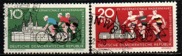 DDR - 1962 - CORSA CICLISTICA INTERNAZIONALE PER LA PACE BERLINO-PRAGA-VARSAVIA - USATI - Used Stamps