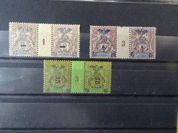 NOUVELLE CALEDONIE Lot Millésimes N° 81   82   86   Neufs Sans Charnière  Cote 270 € Voir Scan - Unused Stamps