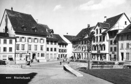 BISCHOFSZELL ► Alter Dorfplatz Mit Dem Lindenhof Anno 1954 - Bischofszell