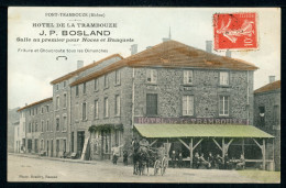 CPA - Carte Postale - France - Pont Trambouze - Hôtel De La Trambouze (CP24523OK) - Cours-la-Ville