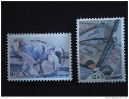 België Belgique 1984 O.S. J.O. Judo Planche à Voile Plankzeilen Yv COB 2118-2119 MNH ** - Ungebraucht