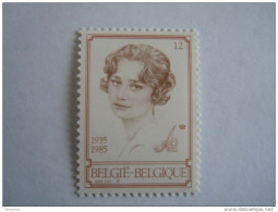 België Belgique Belgium 1985 Koningin Reine Astrid Yv Cob 2183 MNH ** - Unused Stamps