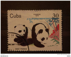 Cuba 1979 Panda Yv 2159 O - Oblitérés