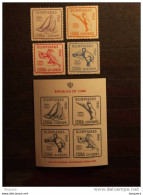 Cuba 1960 Jeux Olympiques De Rome Yv 523-533  + LP PA 212-213 + Bloc 17 MH * Scharnière - Nuevos