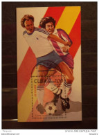 Cuba 1982 Espagna 82 Coupe Du Monde De Football Yv Bloc 70 O - Blocchi & Foglietti