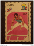 Cuba 1990 Gymnastique Les Barres Parallèles Yv 3086  MNH ** - Neufs