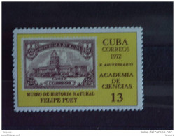 Cuba 1972 Anniversaire Fondation De L'Academie Des Sciences Yv 1555 MNH ** - Ongebruikt