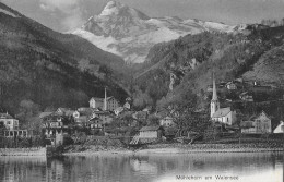 MÜHLEHORN ► Kleines Dorf Vom See Her Gesehen, Ca.1920 - Mühlehorn