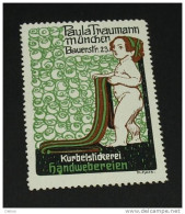 Werbemarke Cinderella Poster Stamp  München Traumann Jugendstiel  #905 - Vignetten (Erinnophilie)