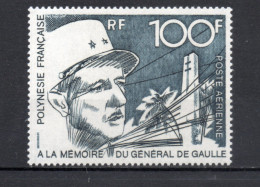 POLYNESIE  PA  N°  70   NEUF SANS CHARNIERE COTE  78.00€    GENERAL DE GAULLE - Nuevos