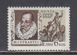 USSR 1966 - 350th Anniversary Of The Death Of Miguel De Cervantes, Mi-Nr. 3302, MNH** - Nuovi