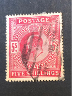 SG 263.  5s Bright Carmine  FU - Used Stamps