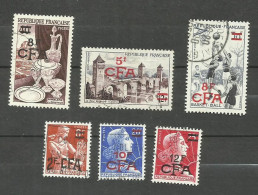 Réunion N°315, 324, 326, 331, 337, 337A Cote 5€ - Used Stamps