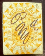 Kolumbien 1866: 1866/67 Definitives Mi:CO 39 - Colombia